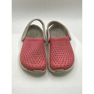 LITERIDE By Crocs Baby Perforated Round-Toe Heel Strap Casual Clogs SZ C10